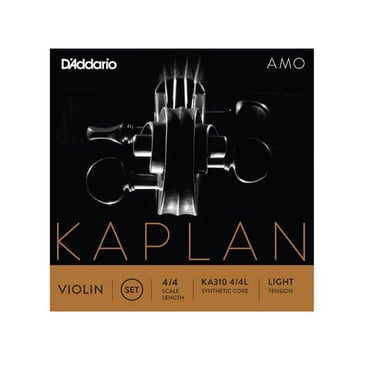 D'Addario Kaplan Amo KA310 4/4L Takım Keman Teli (Light Tension)