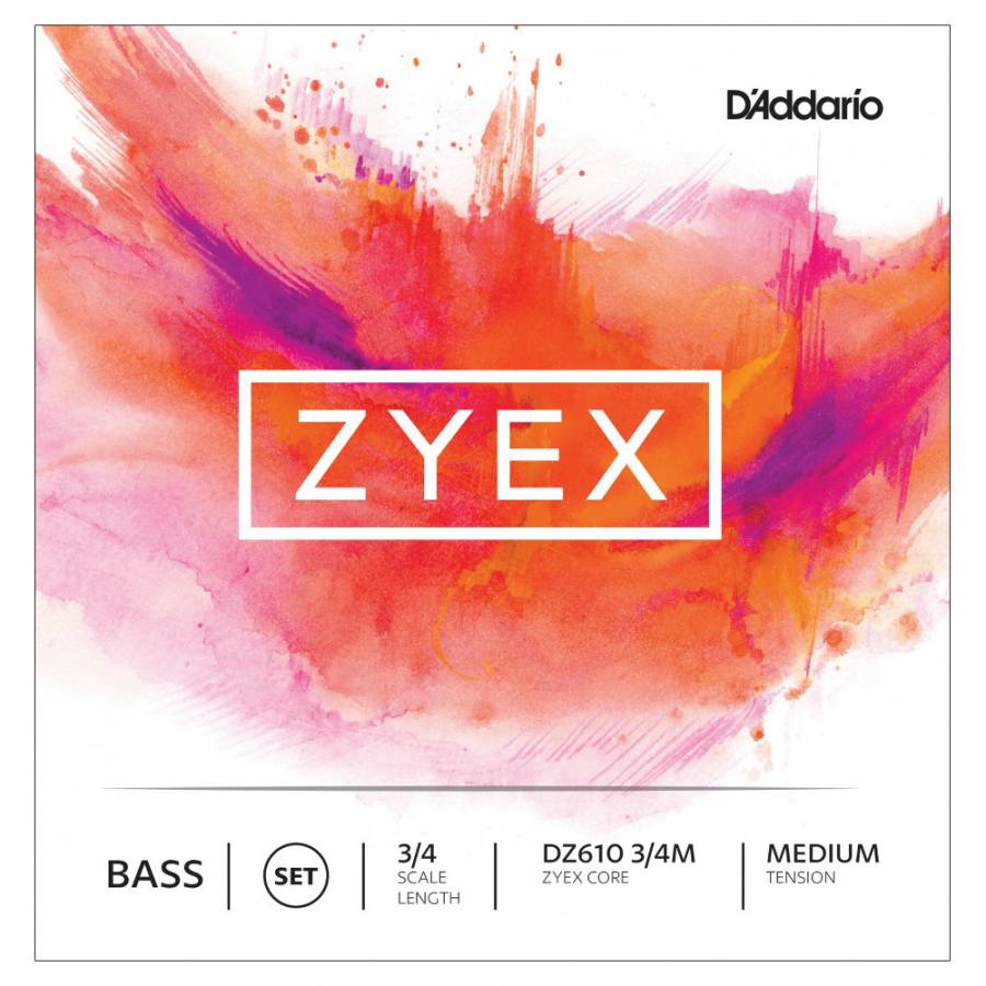 D'Addario DZ610 3/4M Zyex Kontrabas Teli