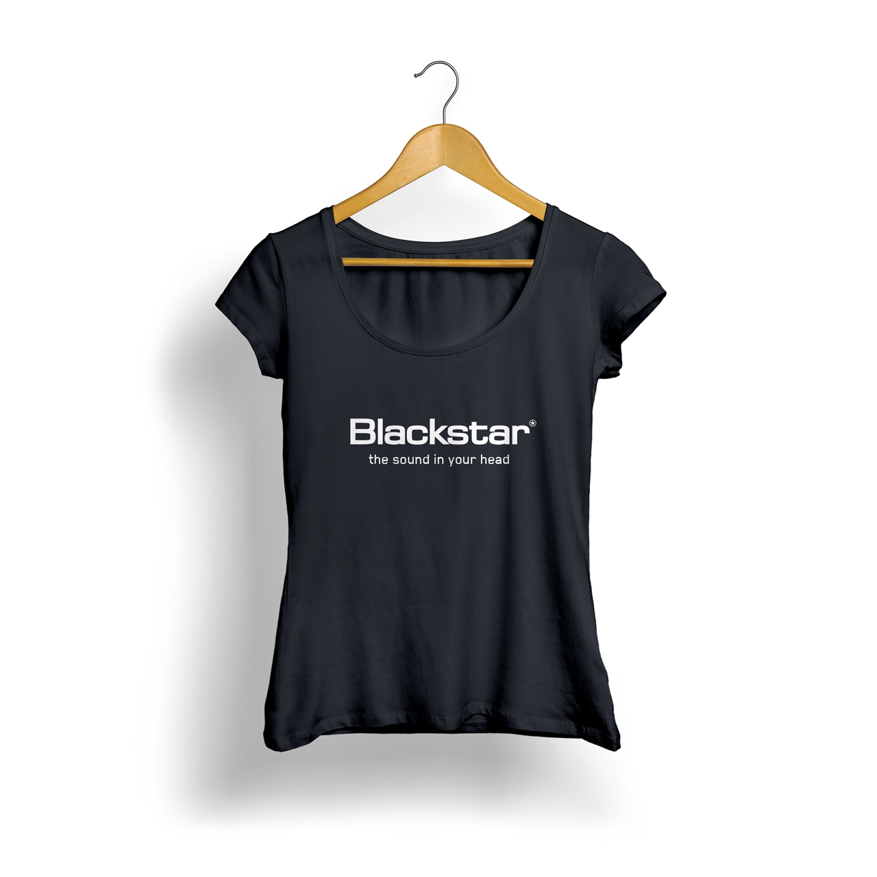 Blackstar Logo Kadın T-Shirt (Siyah)