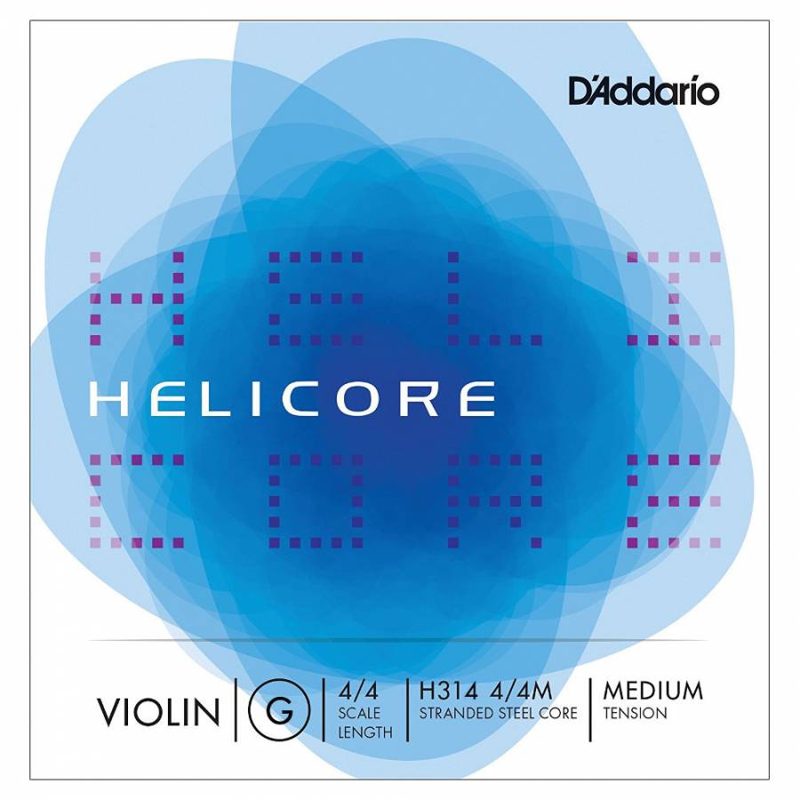D'Addario H314 4/4M Helicore G Keman Teli (Sol)