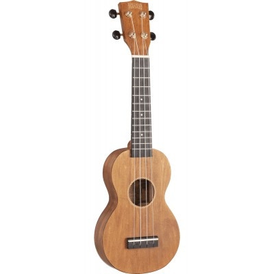 Mahalo MS1TBR Slimline Serisi Soprano Ukulele (Transparent Brown)