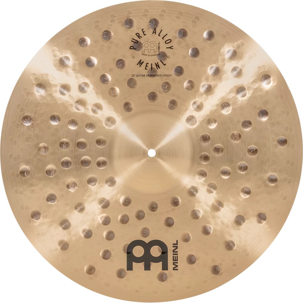 Meinl 20" Pure Alloy Extra Hammered Traditional Crash Zil