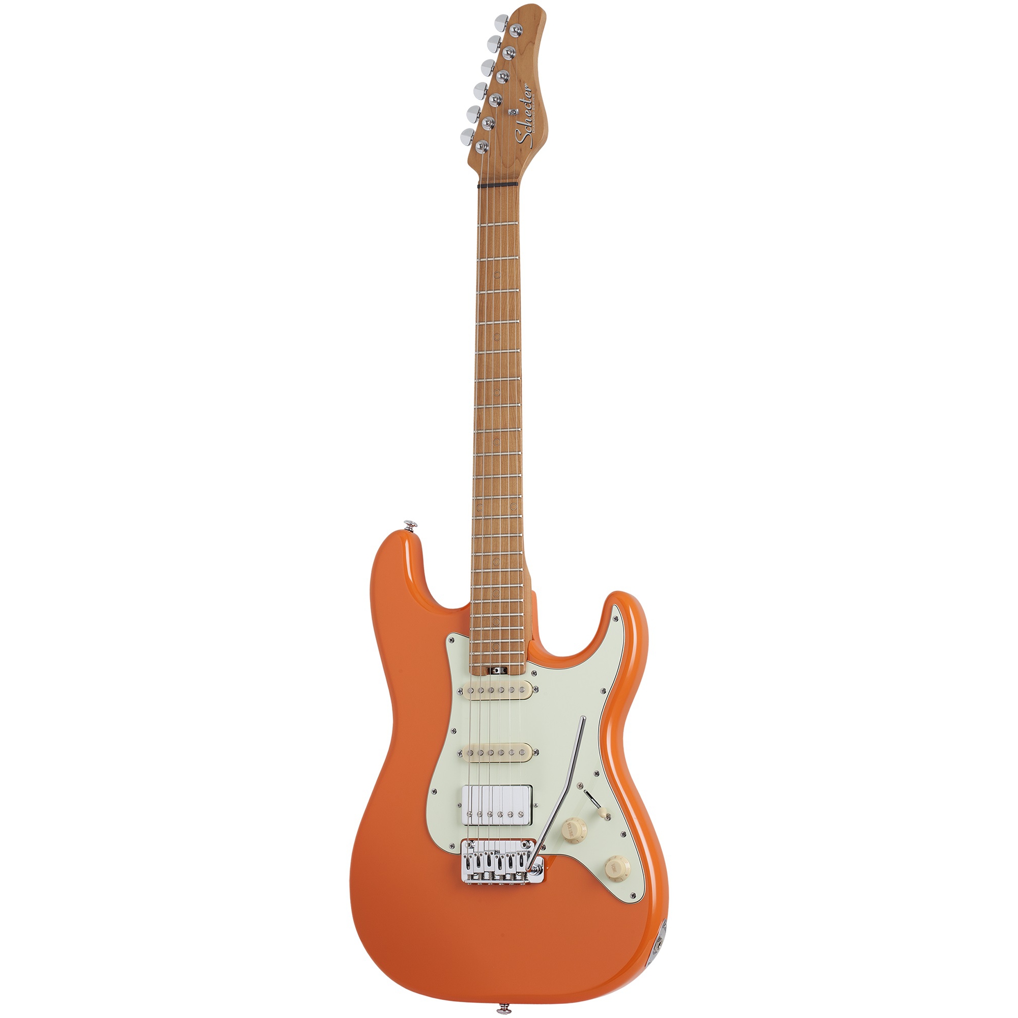 Schecter Nick Johnston Traditional H/S/S Elektro Gitar (Atomic Orange)