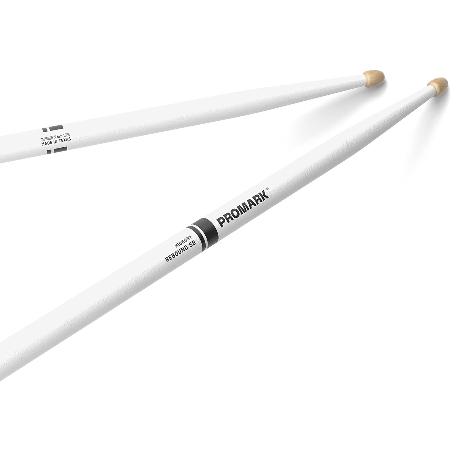Promark Rebound 5b Beyaz Hickory Wd Tip Baget