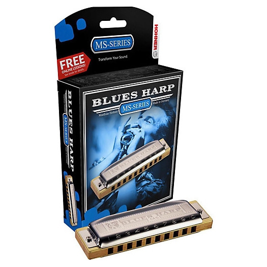 Hohner Blues Harp MS Serisi Mızıka (Mi Majör)