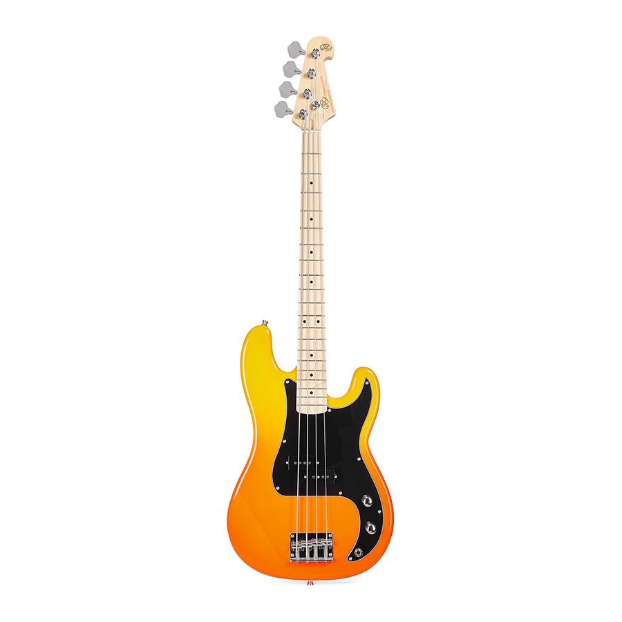 SX SBM2 Bas Gitar (Burning Fire)