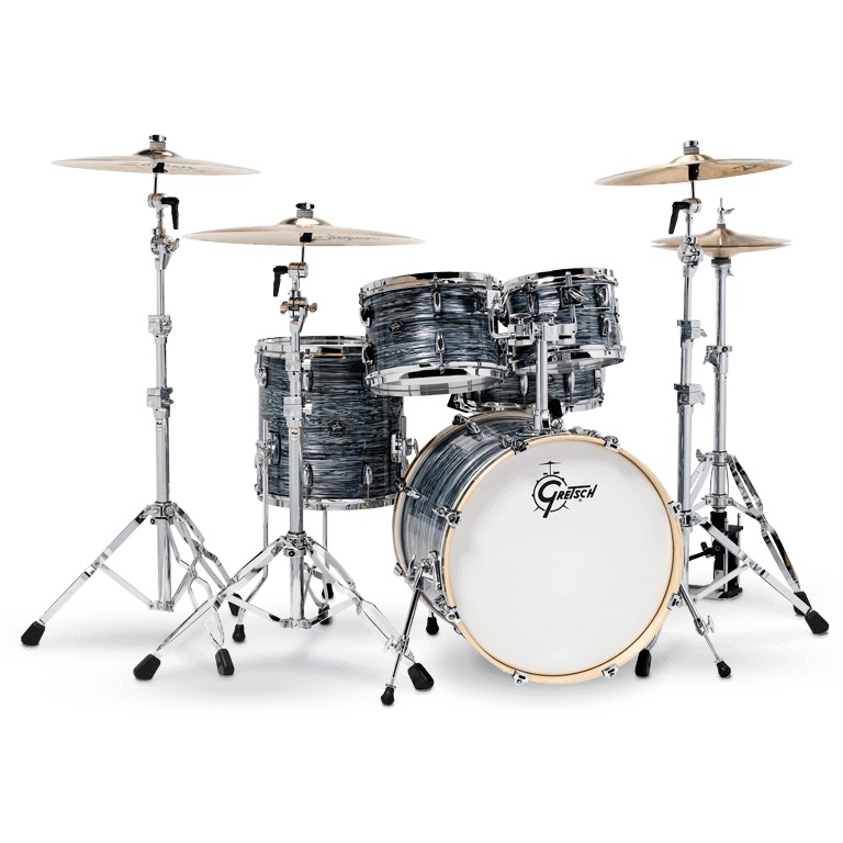 Gretsch Renown 5-Parça 20" Akustik Davul (Silver Oyster Pearl)
