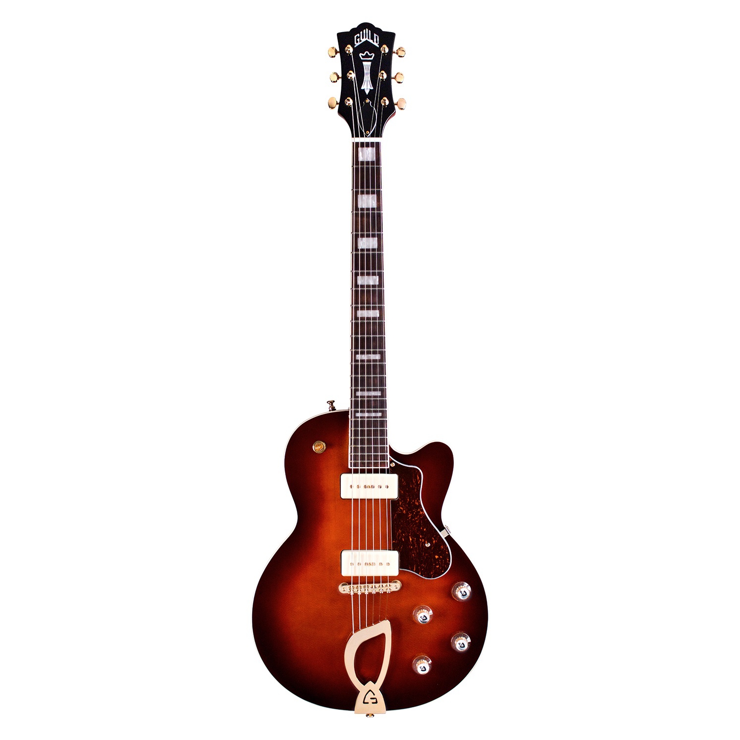 Guild Aristocrat P90 Elektro Gitar (Vintage Sunburst)