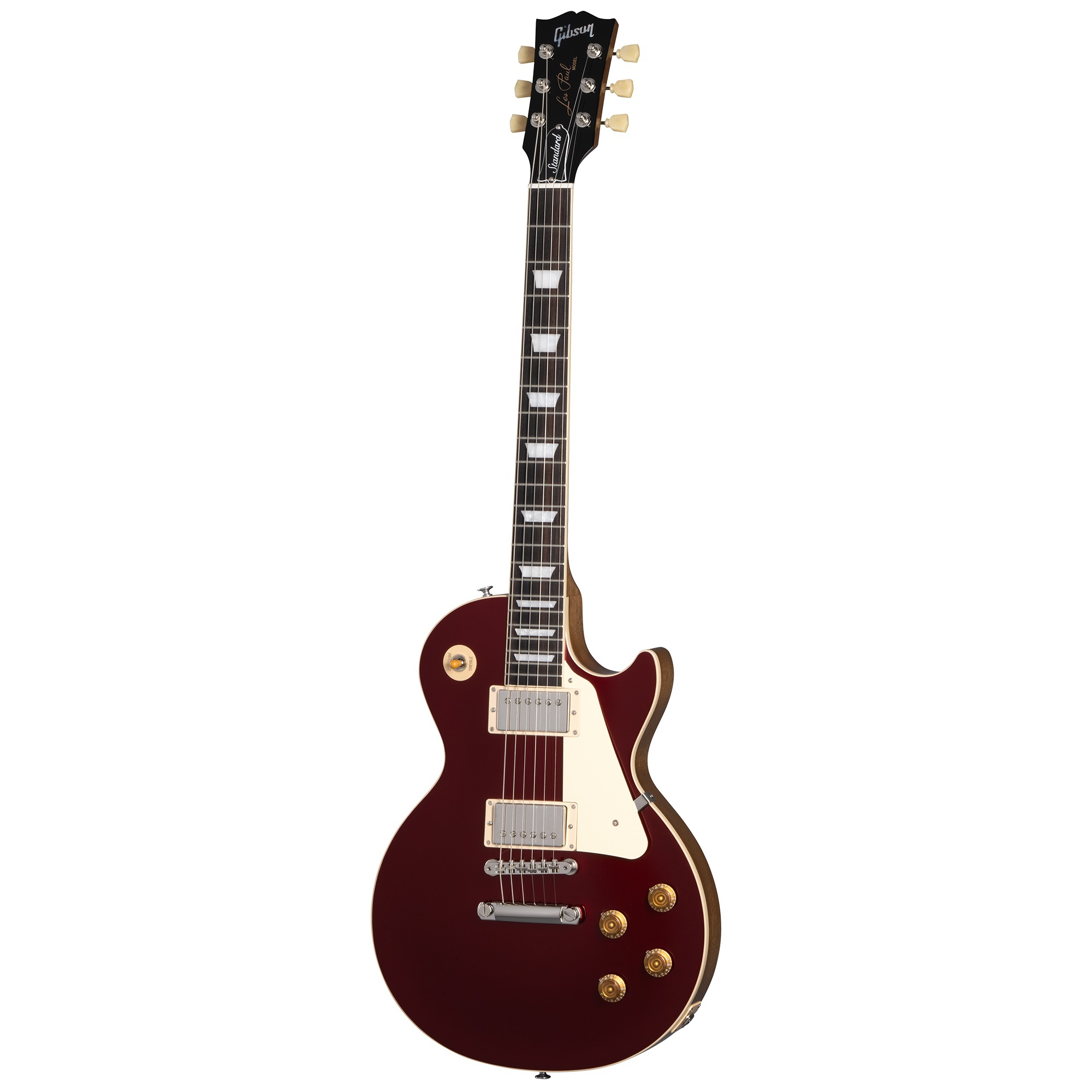 Gibson Les Paul Standard '50s Plain Top Elektro Gitar (Sparkling Burgundy)