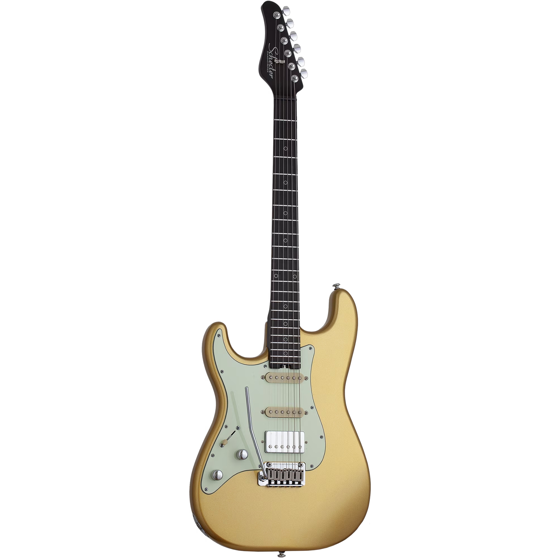 Schecter Nick Johnston Traditional HSS 10th Anniversary Solak Elektro Gitar (Atomic Saffron)