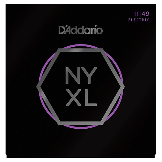 D'Addario NYXL1149 Nikel Wound Elektro Gitar Teli (11-49)