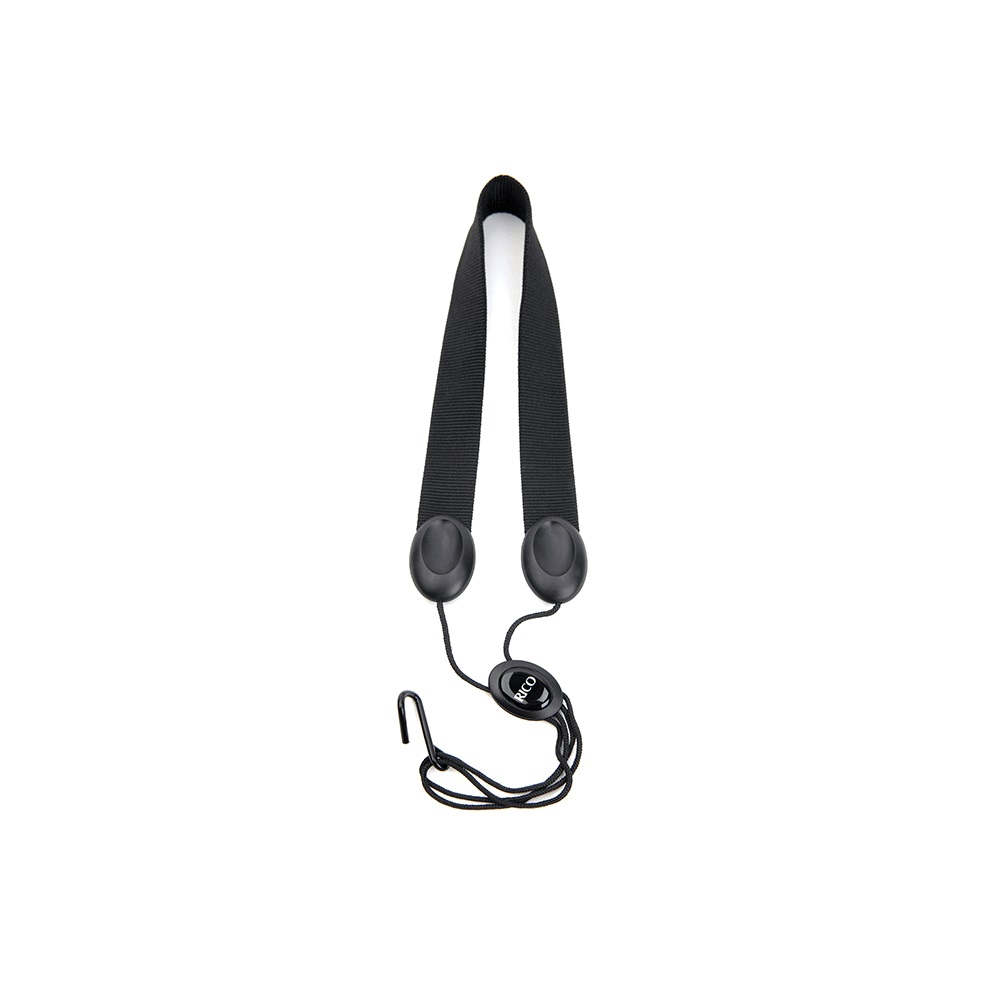 D'Addario Woodwinds Rico SLA13 Plastik Kancalı Kumaş Tenor / Bariton Saksafon Askısı