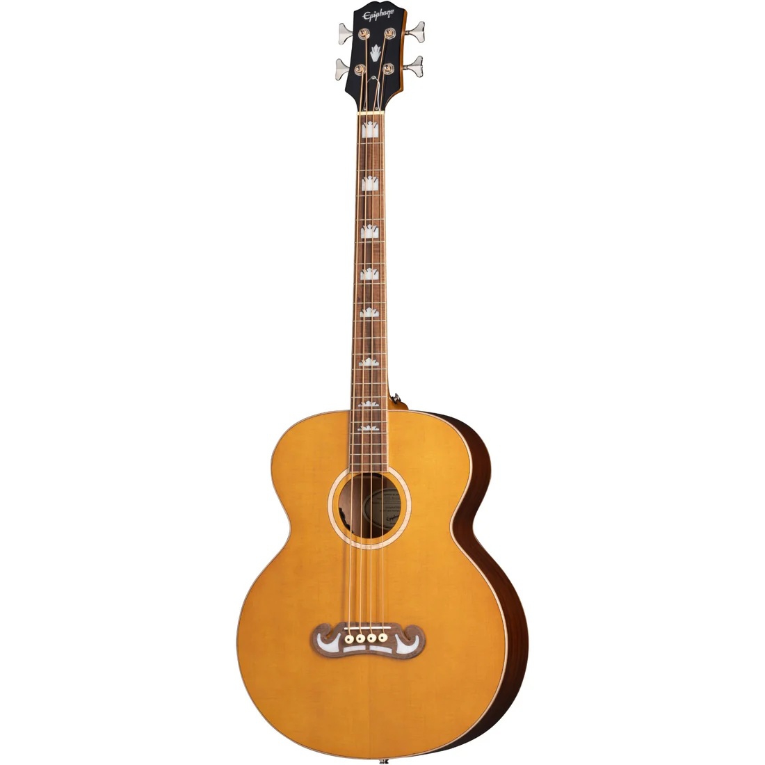 Epiphone El Capitan J-200 Studio Akustik Bas (Aged Vintage Natural)