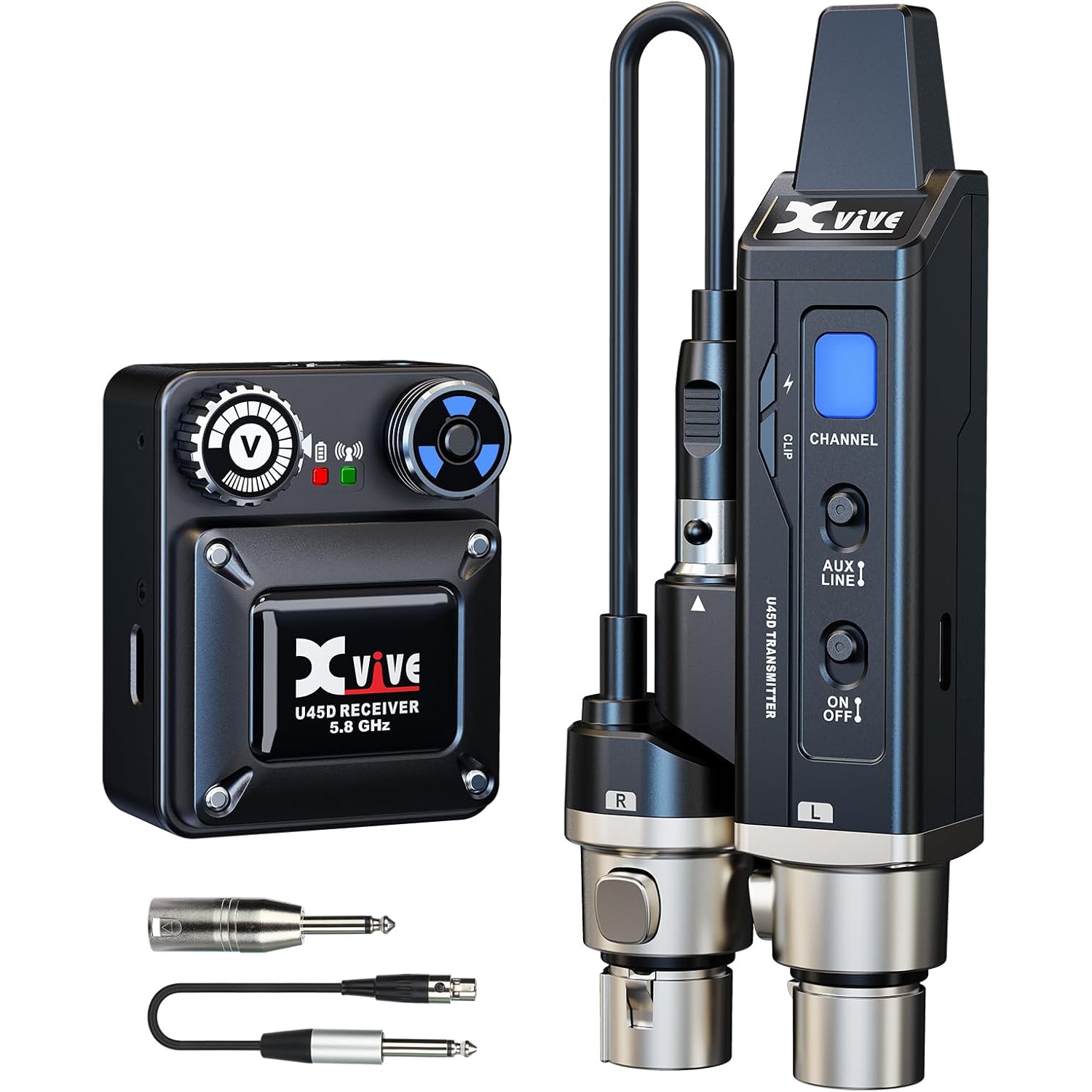 Xvive U45D Stereo Kablosuz In-Ear Monitor Sistemi