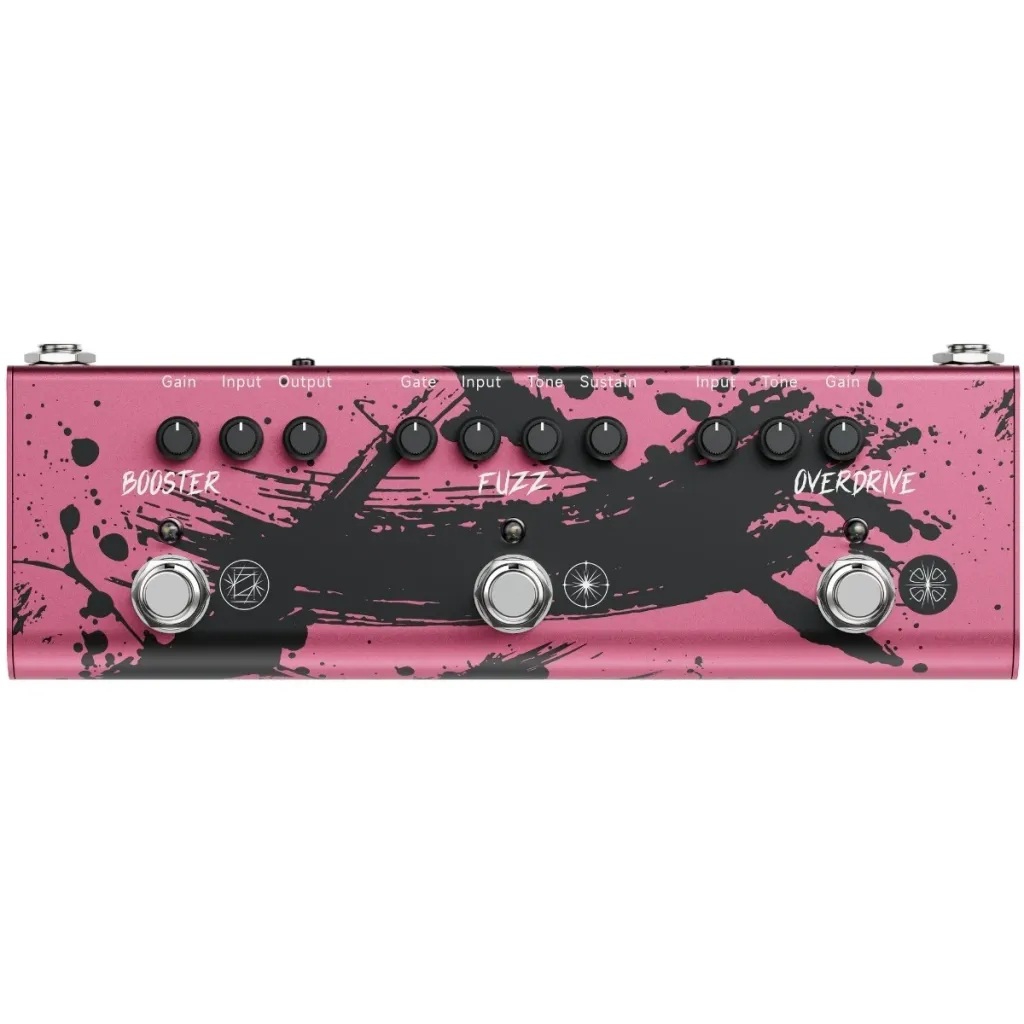 Donner Miyavi Signature Bloodsteel Triple Gitar Pedalı