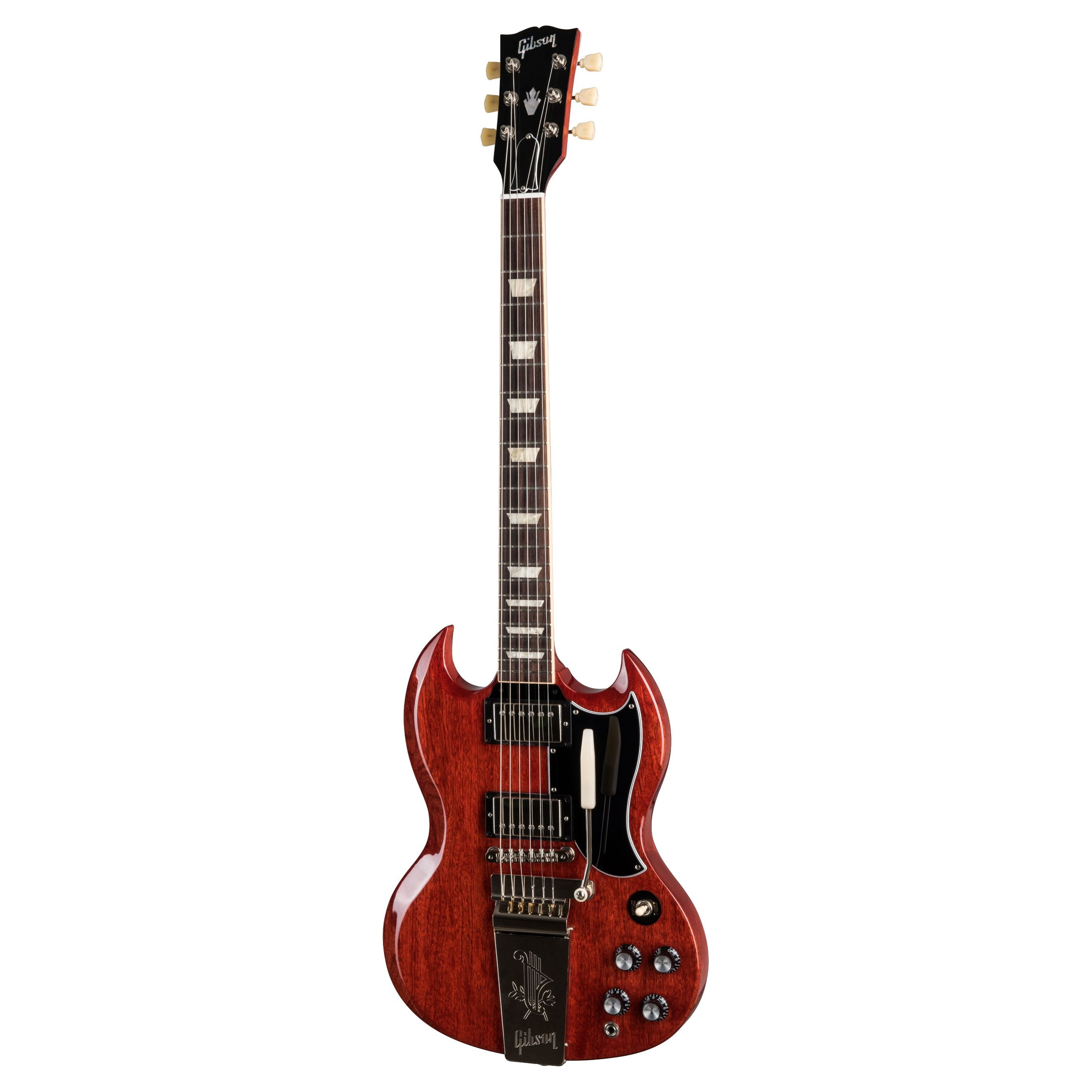Gibson SG Standard '61 Maestro Vibrola Elektro Gitar (Vintage Cherry)
