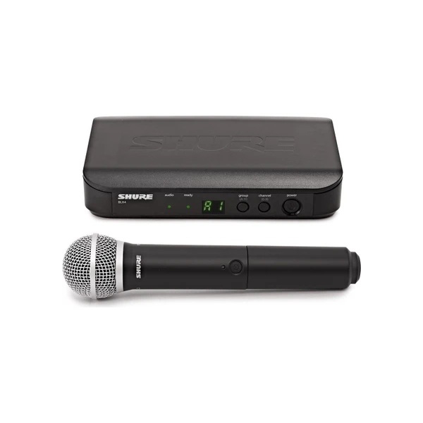 Shure BLX24RE/SM58-H8E Kablosuz El Mikrofonu Sistemi