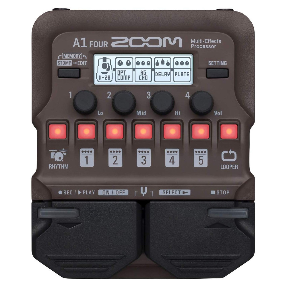 Zoom A1 FOUR Akustik Multi Efekt Prosesörü