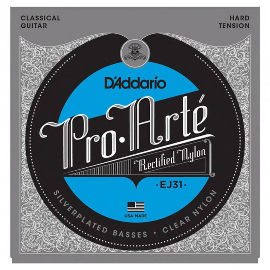 D'Addario EJ31 Pro-Arte Rectified Hard Tension Klasik Gitar Teli