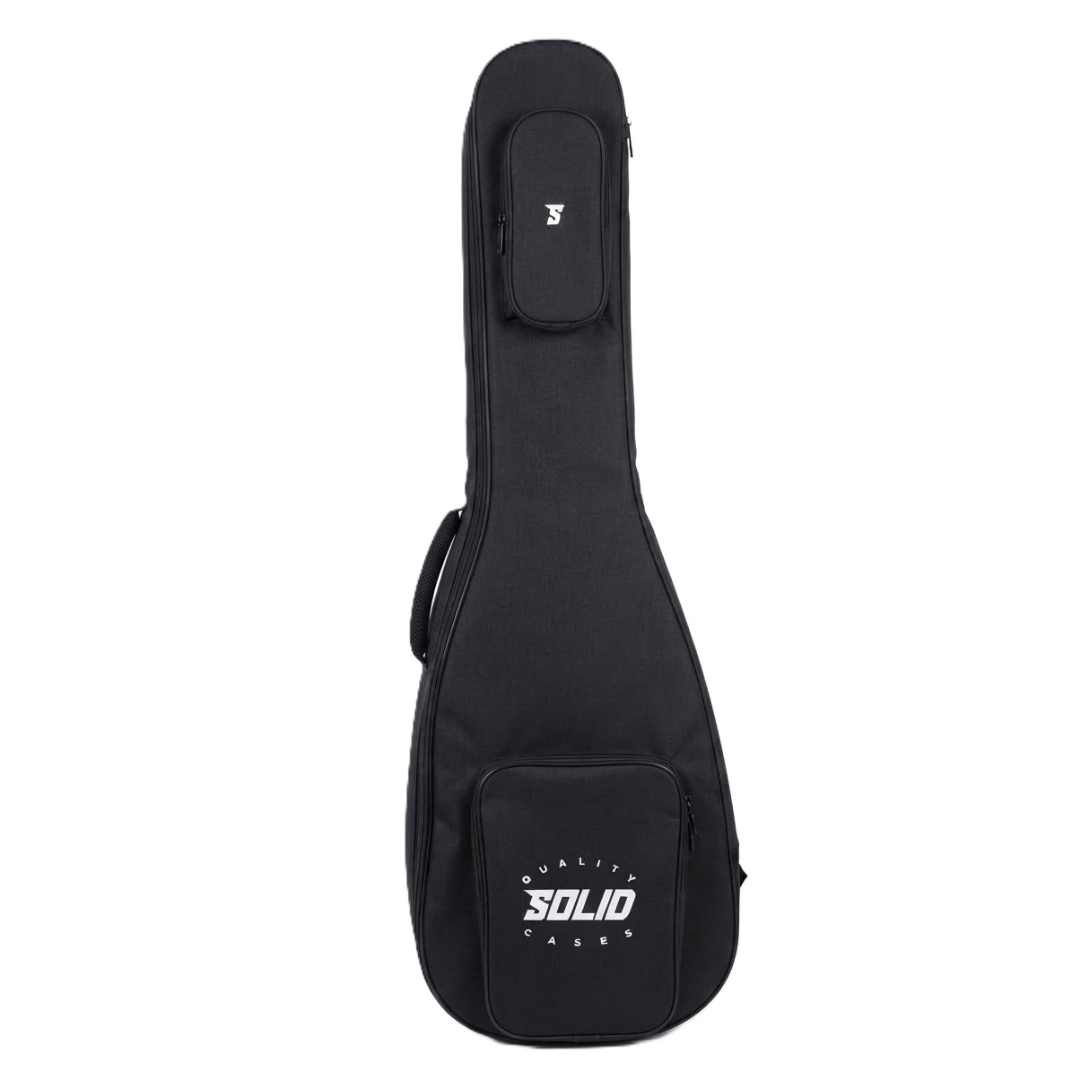 Solid Case Bas Gitar Premium Gigbag (Siyah-Gri)