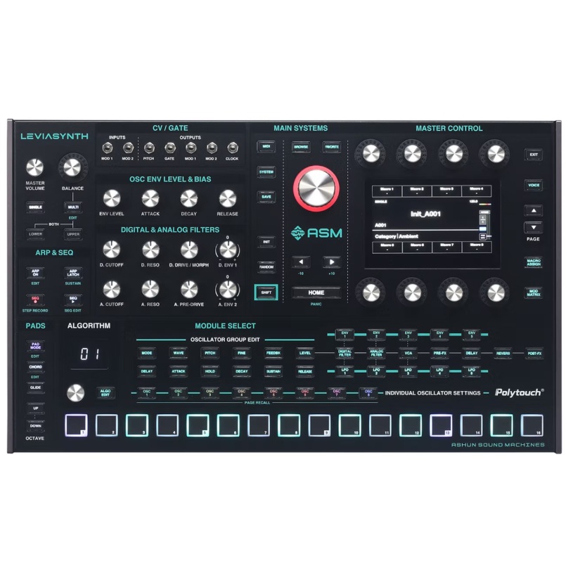 ASM Leviasynth Desktop Synthesizer