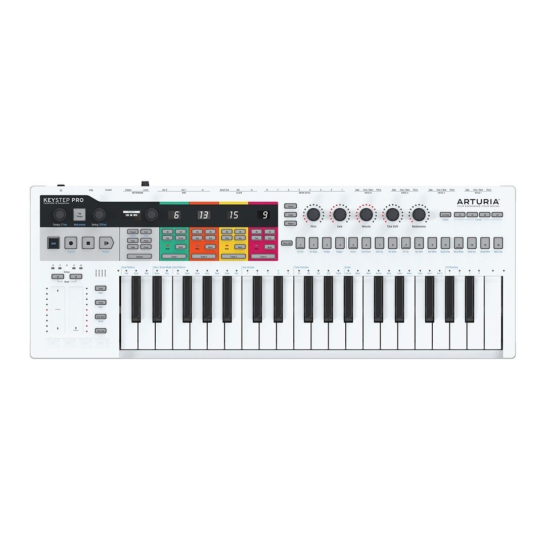Arturia Keystep Pro Midi Klavye (Beyaz)