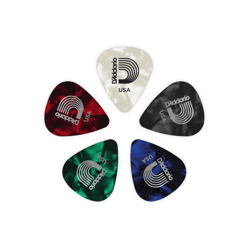 Planet Waves 1CAP4-10 Celluloid Classic Pearl 10'lu Paket Pena (Medium)