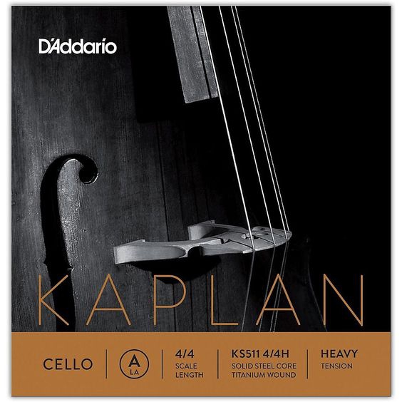 D'Addario KS511 4/4M Kaplan Çello Tek Tel (A)
