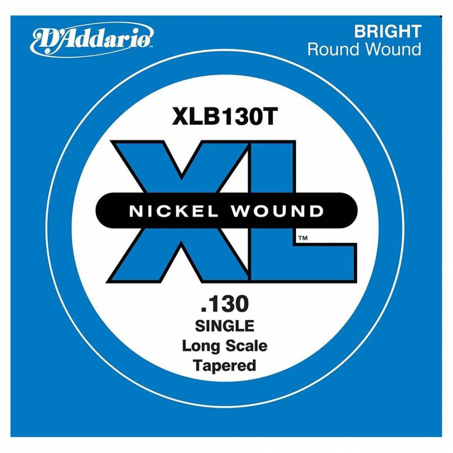 D'Addario XLB130T Tek Bas Gitar Teli (130T)