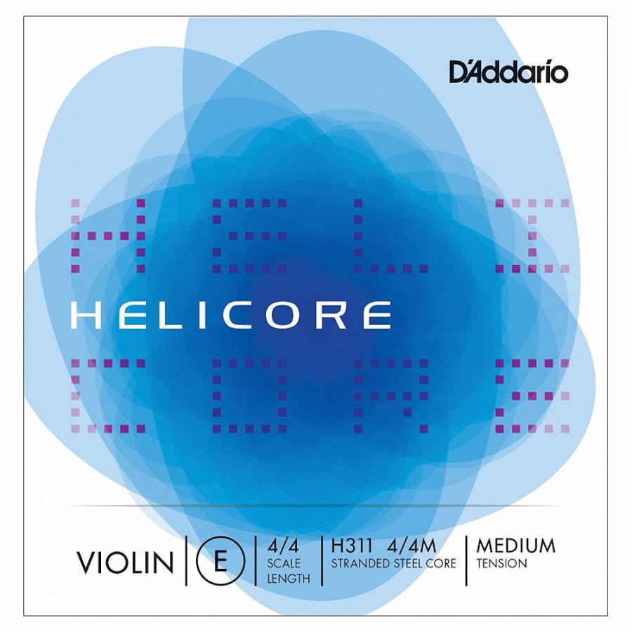 D'Addario H311 4/4M Helicore E Keman Teli (Mi)