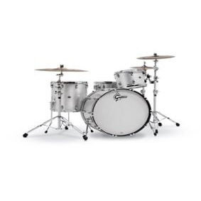 Gretsch Brooklyn 18"x14" Akustik Davul Seti (Silver Sparkle)