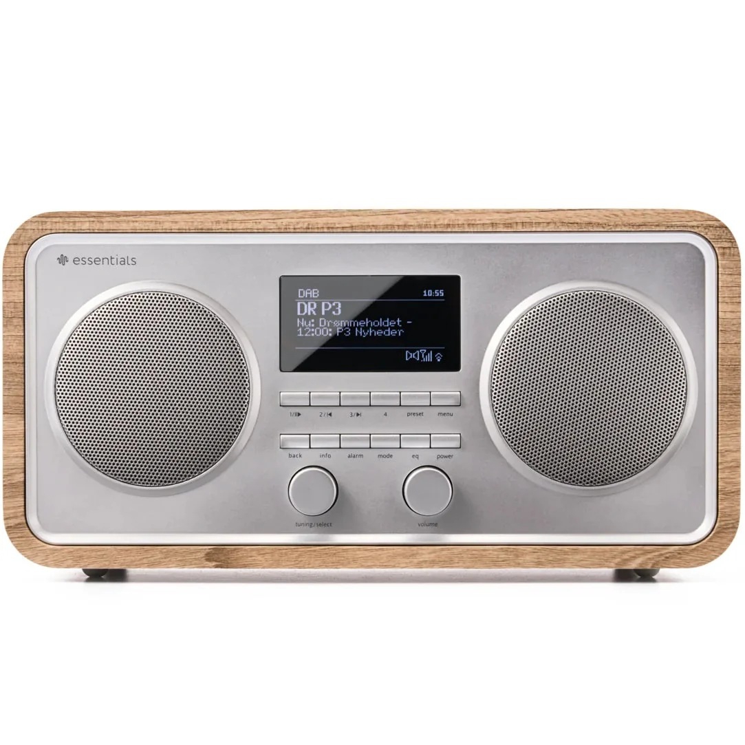 Essentials Radio 3 Stereo Bluetooth ve Internet Radyosu (Ash)