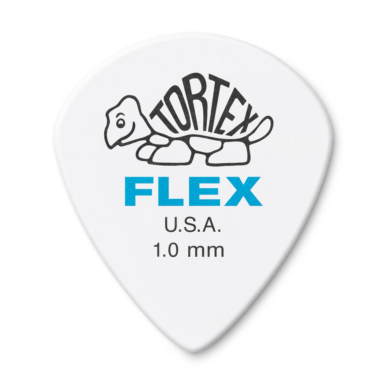 Jim Dunlop 468R1.0 Tortex Flex Jazz III Pena (1.00 mm)