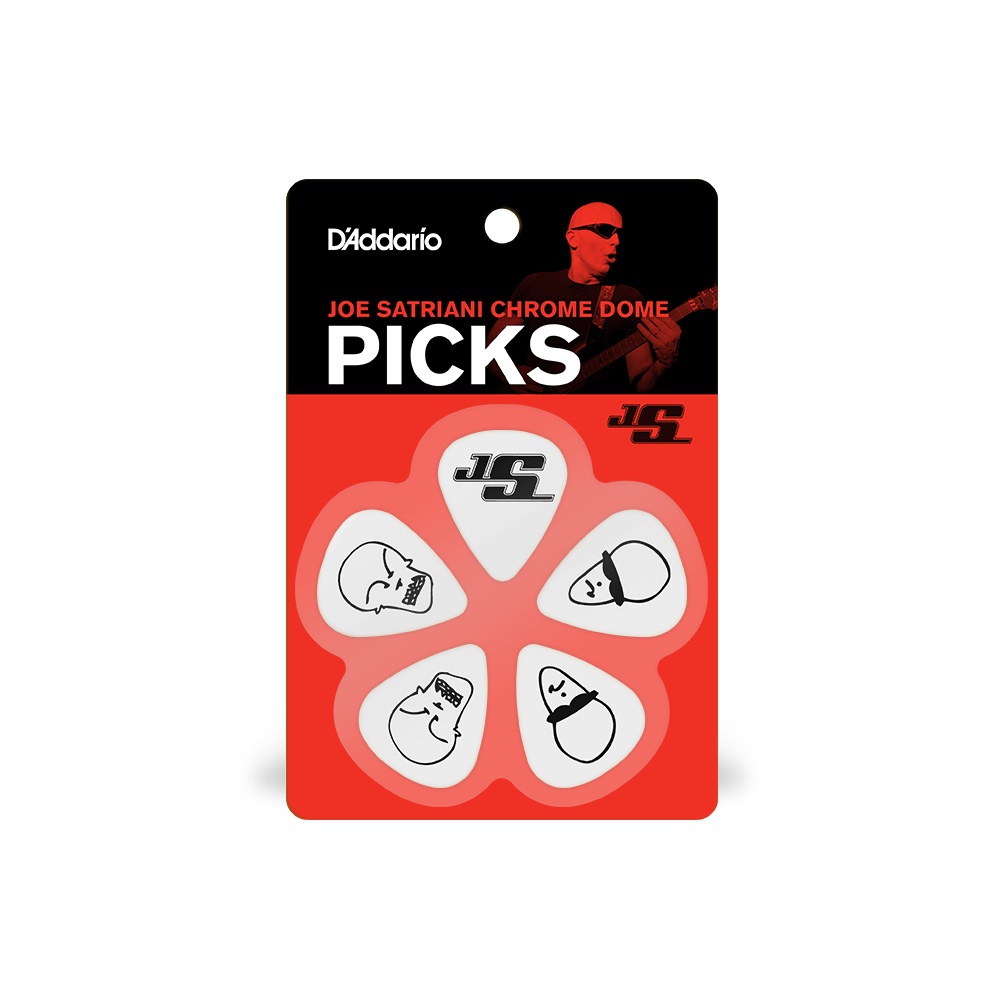 D'addario 1CWH6-10JS Joe Satriani 10'lu Paket Pena (Heavy)