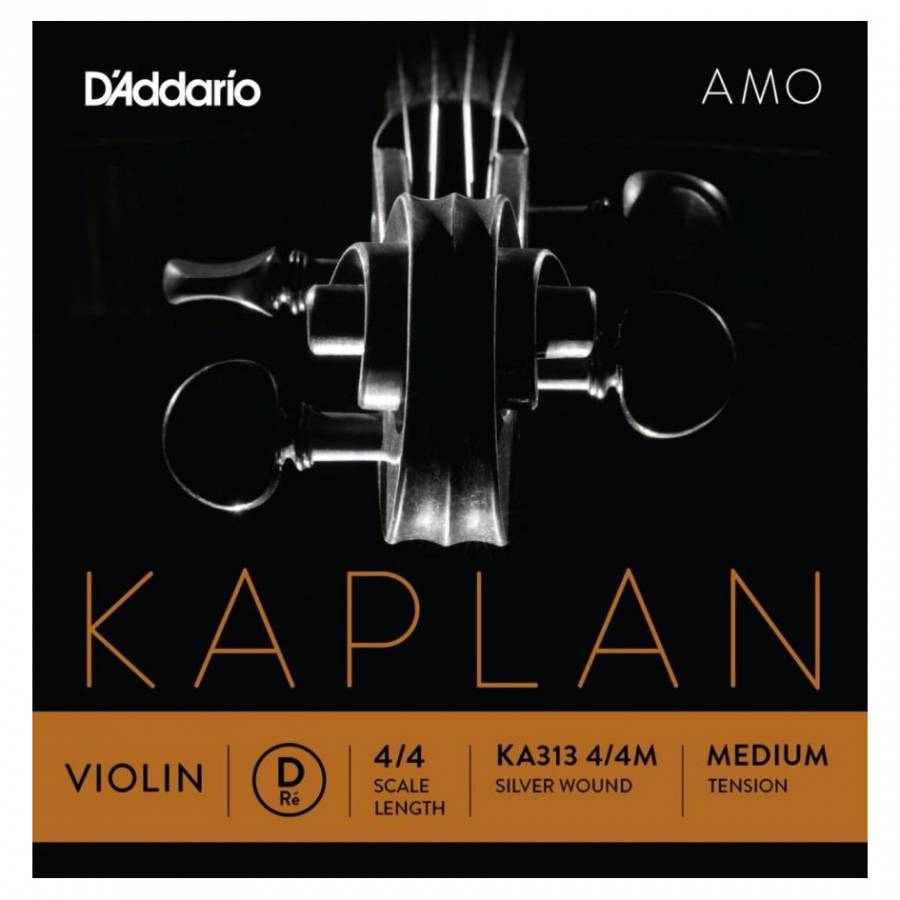 D'Addario KA313 4/4M Kaplan Amo Keman Teli (D)