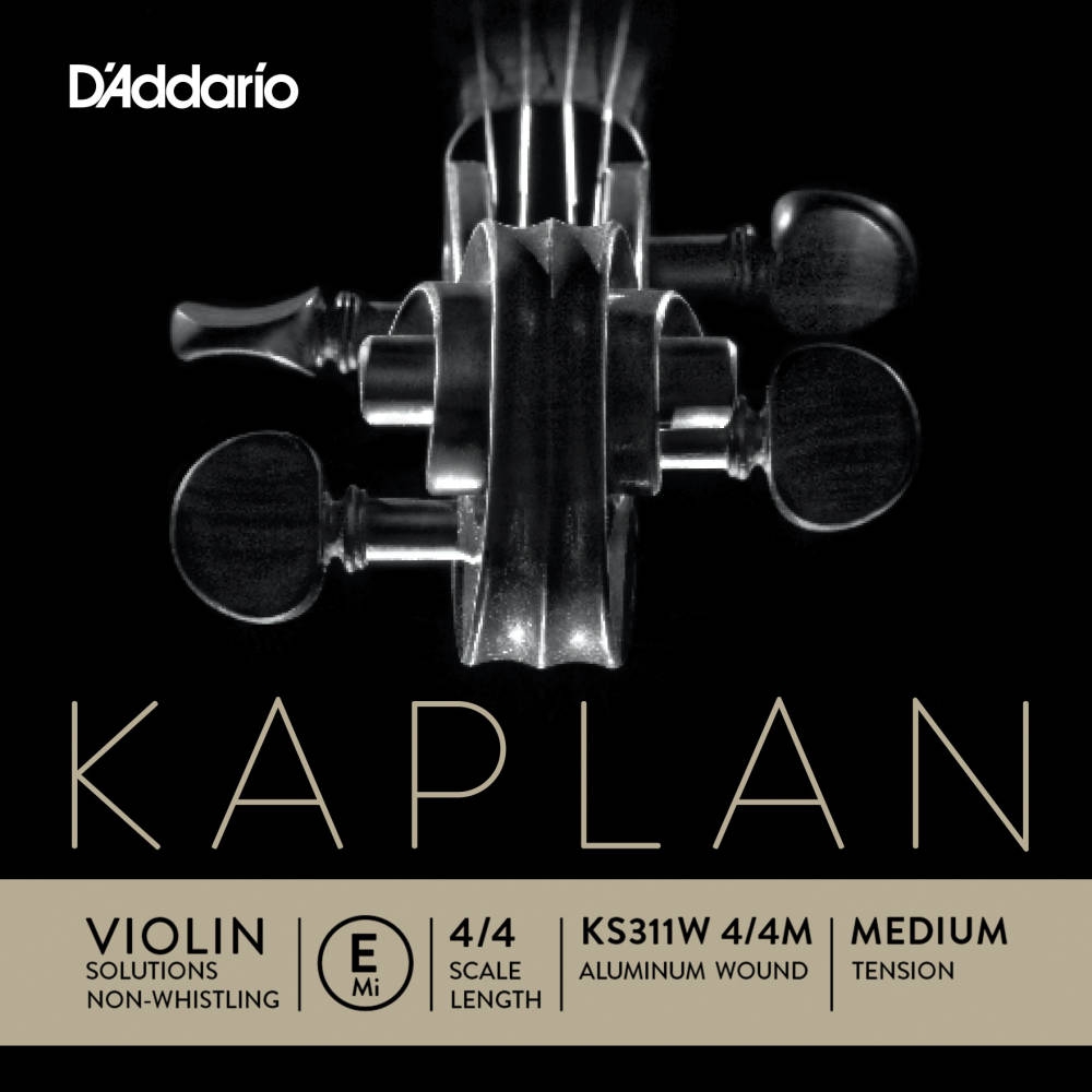 D'Addario KS311W 4/4M Kaplan Non Whistling Keman Tek Tel (E)