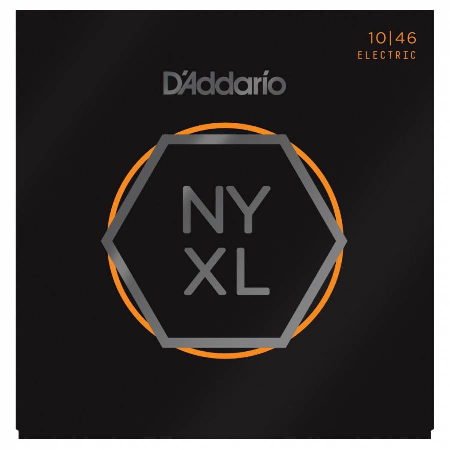 D'Addario NYXL1046 Nickel Wound Elektro Gitar Teli (10-46)