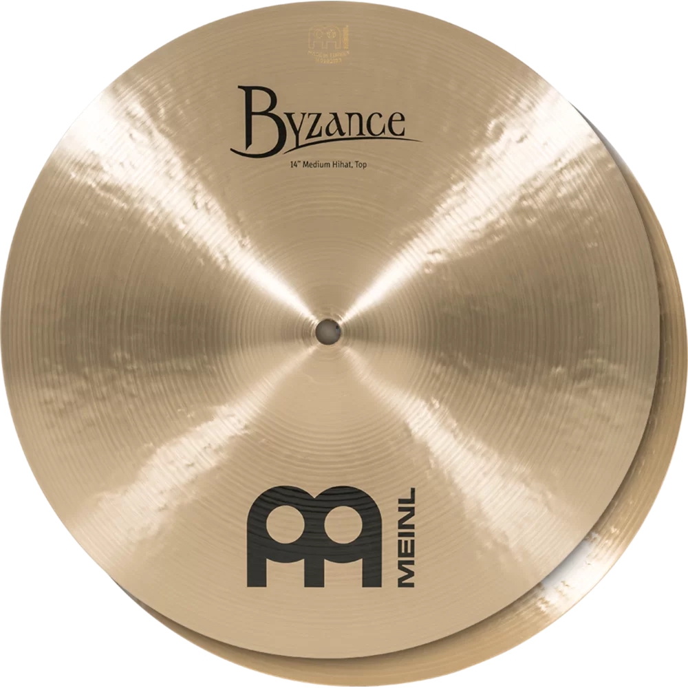 Meinl 14" Byzance Traditional Medium Hihat Zil (Çift)
