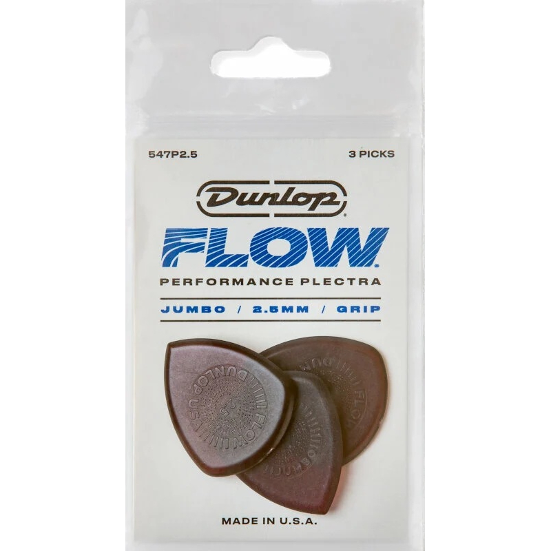 Jim Dunlop 547P250 3'lü Paket Flow Pena (2.50 mm)