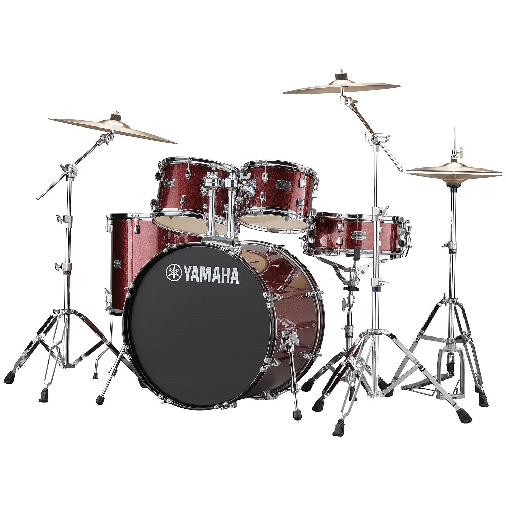 Yamaha Rydeen 20'' Aksamlar Dahil Davul Seti (Burgundy Glitter)