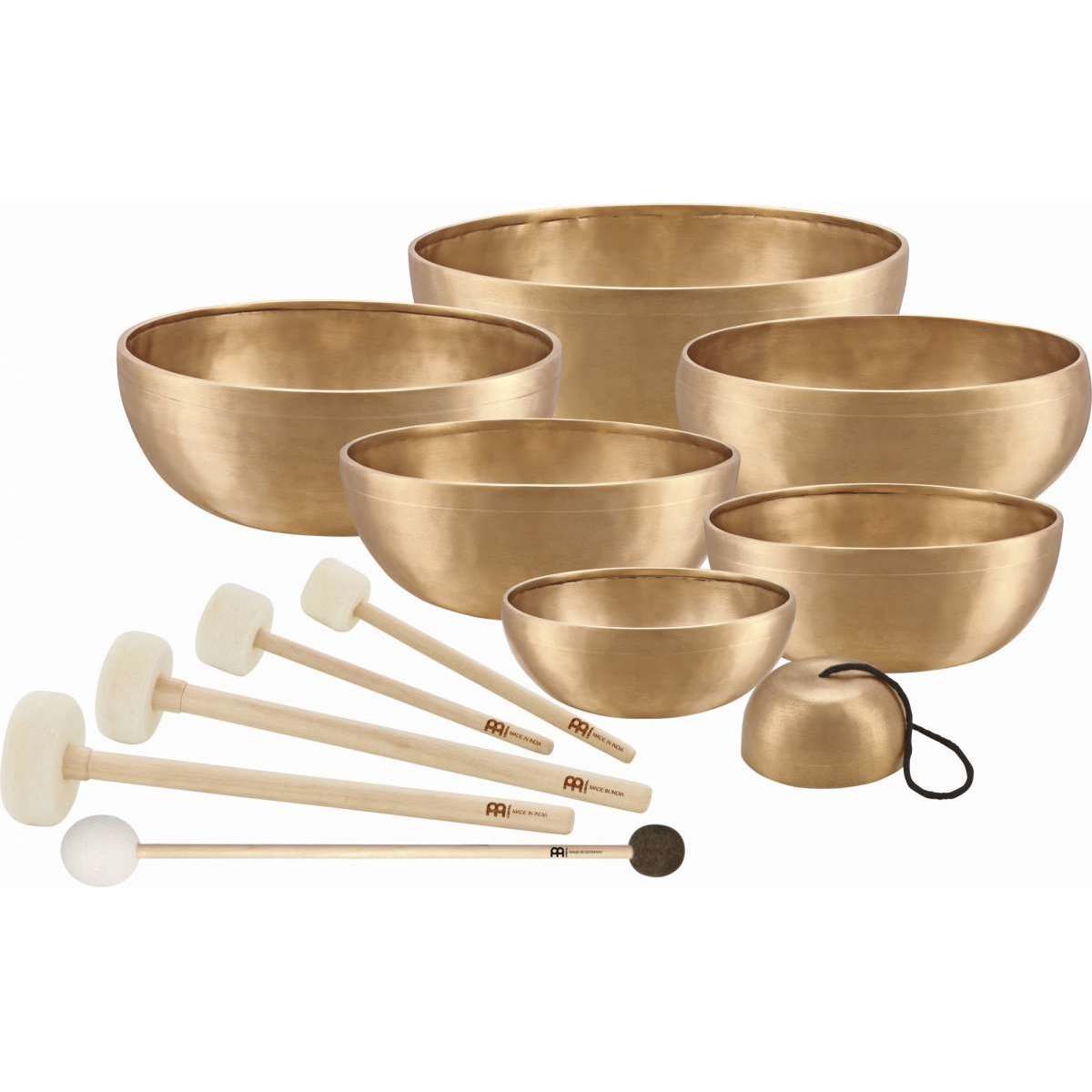 Meinl Sonic Energy 7-Parça Singing Bowl Chakra Set (250/700/1000/1400/1500/1800/2200g)