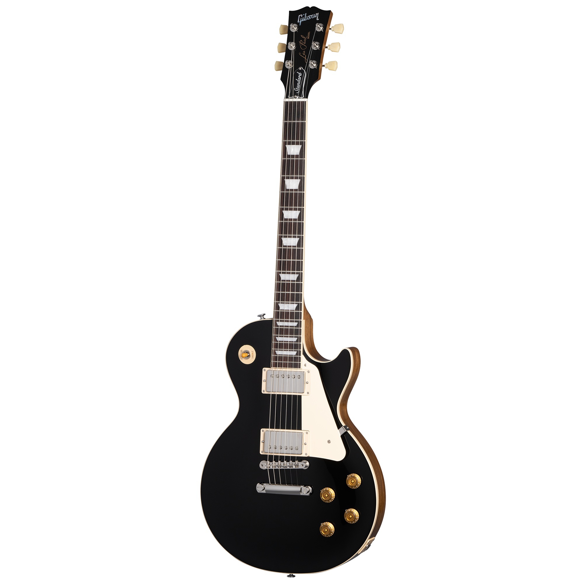 Gibson Les Paul Standard '50s Plain Top Elektro Gitar (Ebony)