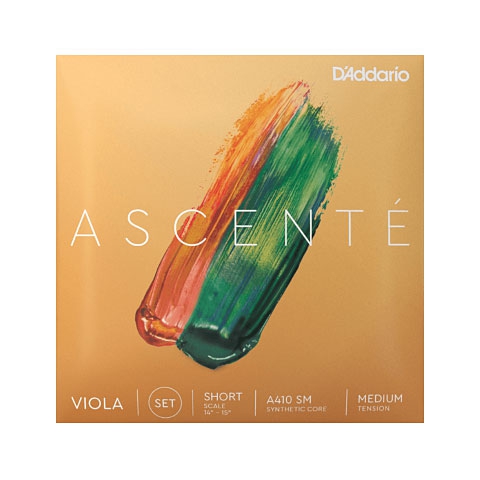 D’Addario Ascenté A410 SM 14" – 15" Viyola Teli (Medium)