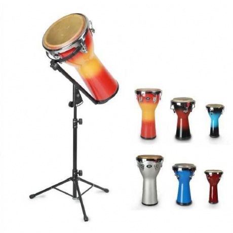 Dadi DF11 Djembe (Wine Red)