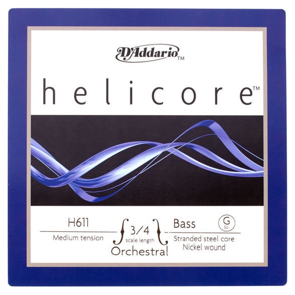 D'Addario H611 3/4M Helicore G Kontrabas Teli (Sol)