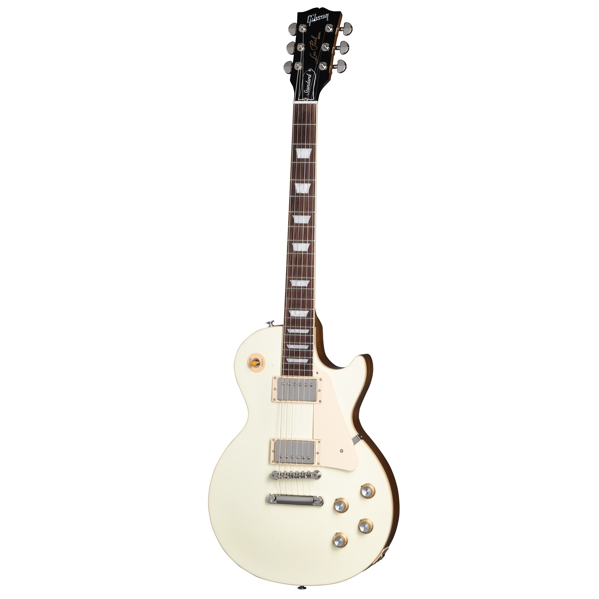 Gibson Les Paul Standard '60s Plain Top Elektro Gitar (Classic White)