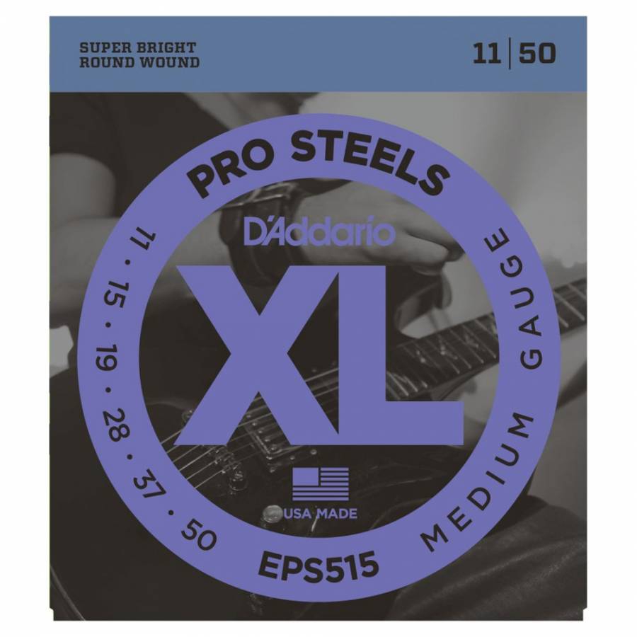 D'Addario EPS515 Pro Steels Elektro Gitar Teli (11-50)