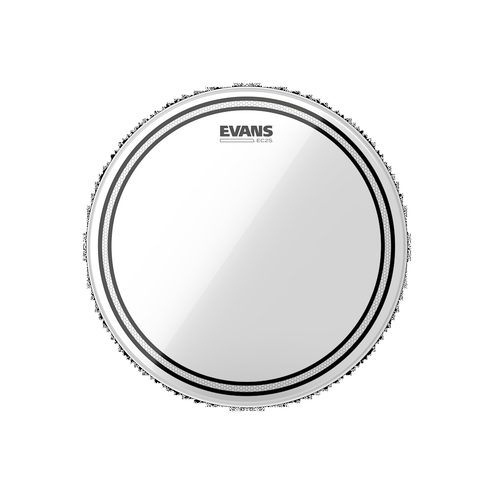 Evans TT12EC2S 12" EC2 Clear Tom Derisi