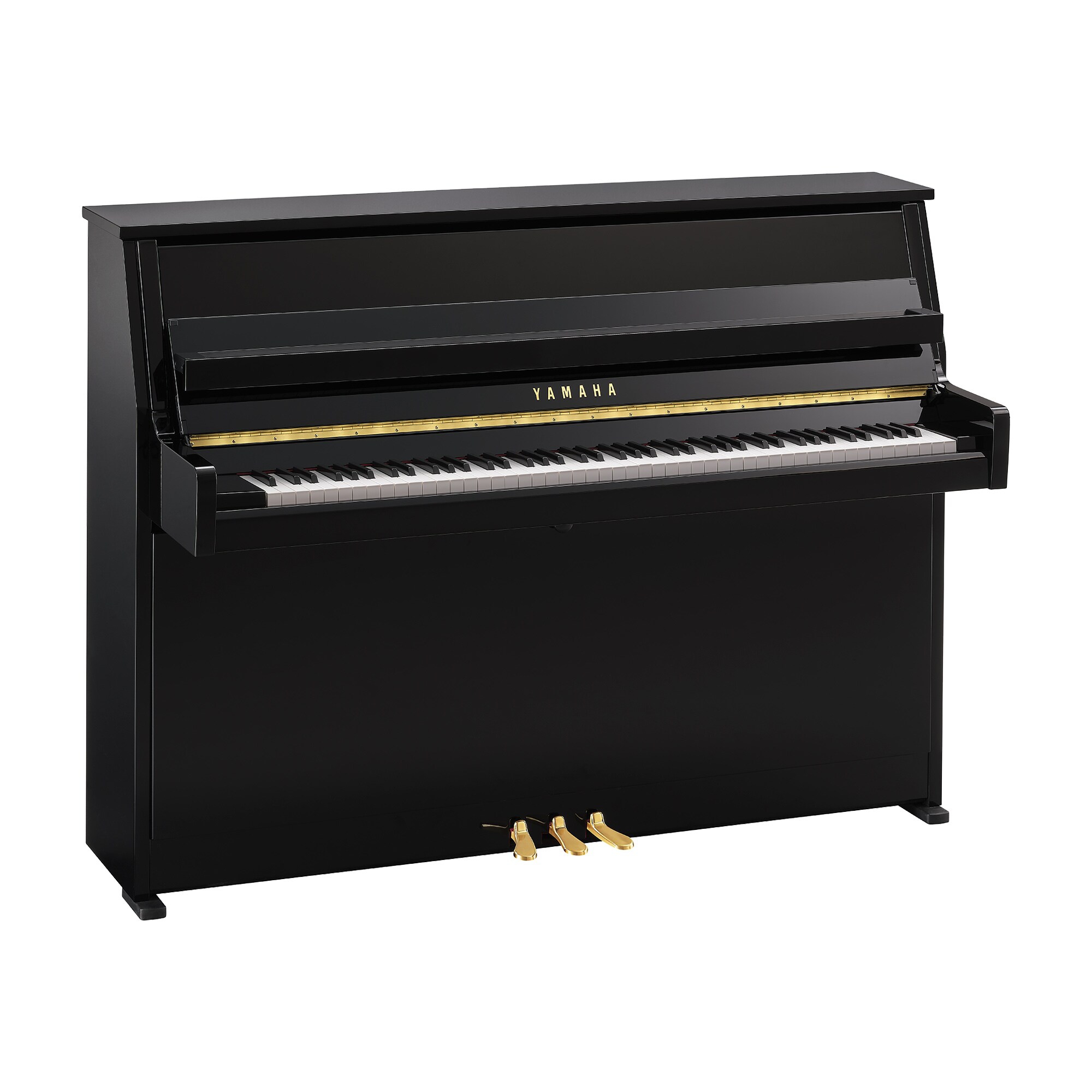 Yamaha B10 Upright Akustik Piyano (Parlak Siyah)