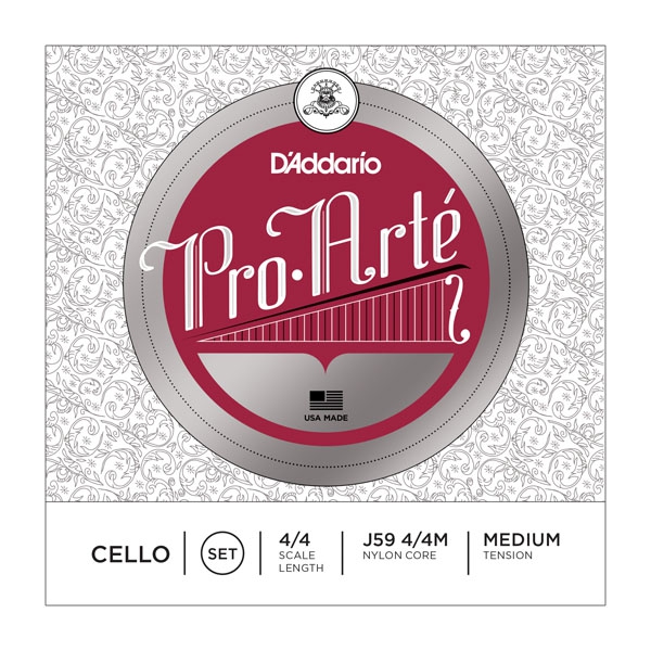D'Addario J59 4/4M Pro Arte Çello Teli